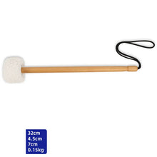 Load image into Gallery viewer, Felt Mallet with Wooden Handle for Gongs &amp; Singing Bowls