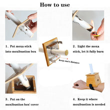 Load image into Gallery viewer, Nature Bamboo Moxibustion Box