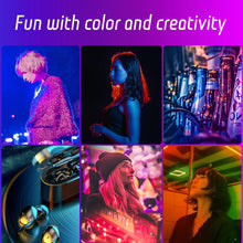 Load image into Gallery viewer, Pocket RGB Light with Built-in 3100mAh Rechargeable Battery