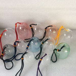 12 pcs, 432Hz 6th Octave Clear Color Crystal Singing Bells + FREE Mallets