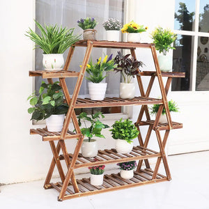 8 Tier Multi-layered Instrument Display Shelf