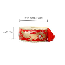 Load image into Gallery viewer, Tanggu Dragon Lion Dance  Drum + FREE Pair of Drum Sticks