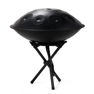 22 Inch, 9/10/12 Tone Hand Pan Steel Tongue Drum + FREE Drum Bag and Drum Stand