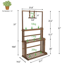 Load image into Gallery viewer, 3 Tier Multi-layered Instrument Display Shelf