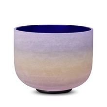 Load image into Gallery viewer, Individual Ombre Colored Quartz Crystal Singing Bowl