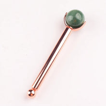 Load image into Gallery viewer, 25mm Natural Crystal Ball Face Roller