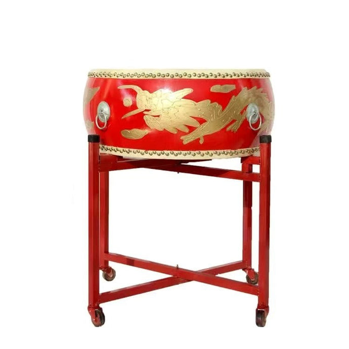 Tanggu Dragon Lion Dance  Drum + FREE Pair of Drum Sticks