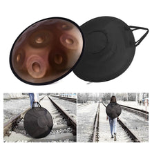 Load image into Gallery viewer, 22 Inch, 9/10/12 Tone Hand Pan Steel Tongue Drum + FREE Drum Bag and Drum Stand