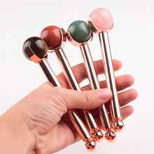 Load image into Gallery viewer, 25mm Natural Crystal Ball Face Roller