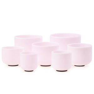 Gemstone Fusion Crystal Singing Bowl Set + FREE Bag, Mallet and O-ring