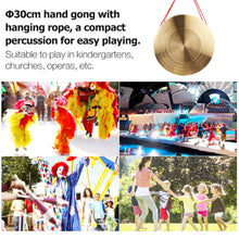 Load image into Gallery viewer, 22/30 cm Hand Gong + FREE Mallet