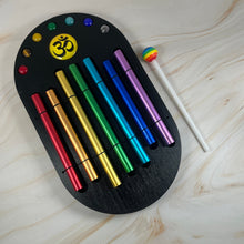 Load image into Gallery viewer, Wholesale - Chakra Energy Meditation Bar Chimes - 1 Unit Full Chimes (4 pack)