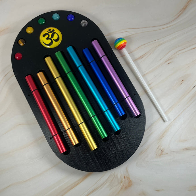 Wholesale - Chakra Energy Meditation Bar Chimes - 1 Unit Full Chimes (4 pack)