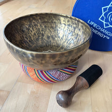 Load image into Gallery viewer, Limited Edition - Full Moon Tibetan Bowl with FREE Mallet and Cushion
