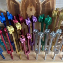 Load image into Gallery viewer, Outlet - Chakra and Lotus Tuning Fork Holder - holds 19 forks