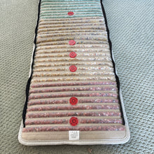 Load image into Gallery viewer, 7 Crystal Heating Mat - Leg, Foot, and Knee, PEMF and Photon Option + FREE Crystal Eye Mask
