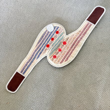 Load image into Gallery viewer, 7 Crystal Heating Mat - Leg, Foot, and Knee, PEMF and Photon Option + FREE Crystal Eye Mask