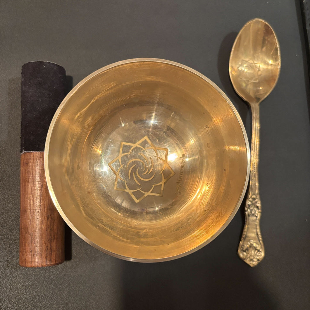 Sacred Ceremonies™️ Singing Bowl Cup for Cacao Ceremonies