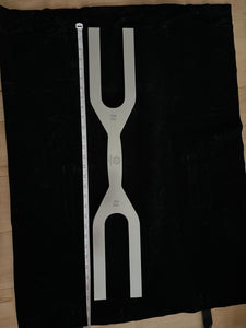 Huge Single and Double-Sided Tuning Forks + FREE Mallet, Velvet Holder, and Carrying Case