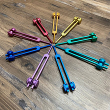 Load image into Gallery viewer, Wholesale -  9 Solfeggio Tuning Forks with Bags and Mallets (4 pack)