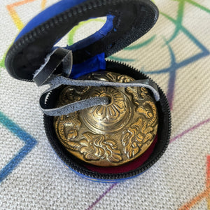 Tibetan Chimes, Tingsha Cymbals With Bag