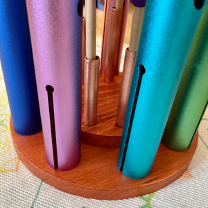Wooden Wah Wah Tuning Fork Mallet Holder