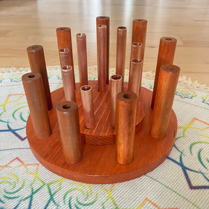 Wooden Wah Wah Tuning Fork Mallet Holder