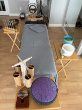 Load image into Gallery viewer, Portable Treatment Side Table (Set of 4 with Storage Rack)