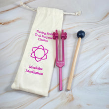 Load image into Gallery viewer, Wholesale - Chakra Tuning Forks with Bags and Mallets (4 pack)