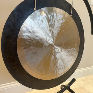 LCE Halo Wind Gong with C Stand - 20, 22, 24 inch