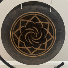 Load image into Gallery viewer, LCE Midnight Wind Gong with C Stand - 20, 22, 24 inch