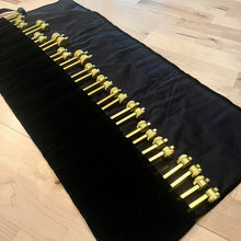 Load image into Gallery viewer, 15 pc Human Organ Tuning Fork Set with Velvet Pouch and Mallet
