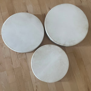 Ocean drum - Shaman Drum - double sided Buffalo and Goat skin