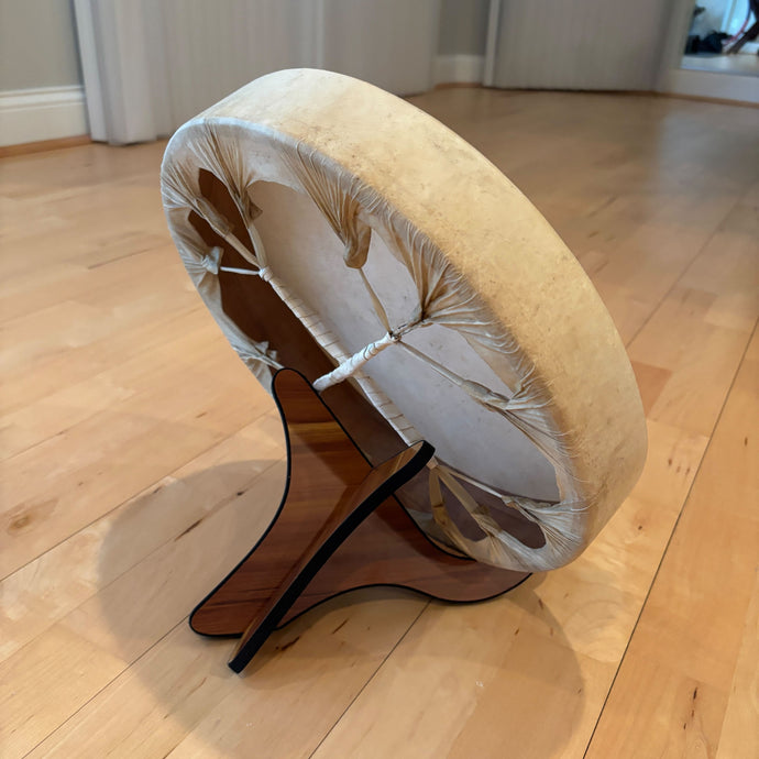 Wooden Drum and Small Gong Stand
