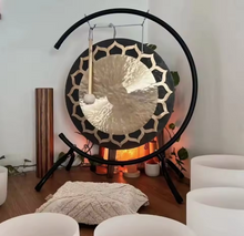 Load image into Gallery viewer, 18 Inch Wind Gong with C-type Stand + FREE Mallet