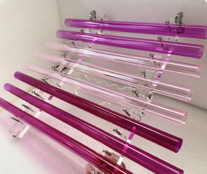 Pink Crystal Singing Harp Perfect Pitch 5th octave, 432hz + FREE Aluminum Case