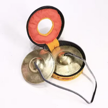 Load image into Gallery viewer, Tibetan Chimes, Tingsha Cymbals With Bag