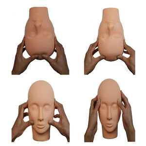 Silicone Mannequin Flat Head