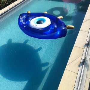 Inflatable Eyeball Design Pool Floats