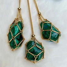 Load image into Gallery viewer, Crystal Holder Cage Necklace (Stones NOT Included)