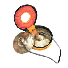 Load image into Gallery viewer, 6.5cm Dragon Tibetan Tingsha Cymbals + FREE Bag
