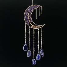 Load image into Gallery viewer, Agate Moon Dream Catcher