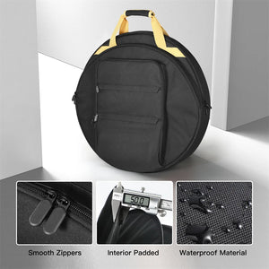 Black Cymbal and Gong Backpack Dividers, Stick Holders & Organizer Pockets