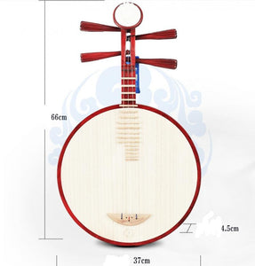 Traditional Nation Stringed Yueqin +  FREE Carrying Bag