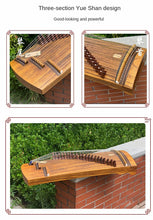 Load image into Gallery viewer, 21 String Handmade Wooden Guzheng Monochord