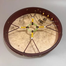 Load image into Gallery viewer, 30–50cm Sheepskin Shaman Drum + FREE Carrying Bag