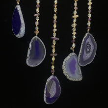 Load image into Gallery viewer, Agate Moon Dream Catcher