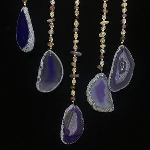 Agate Moon Dream Catcher