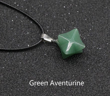 Load image into Gallery viewer, 3D  Merkaba Pendulum Pendant Necklace