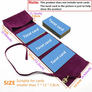 Oracle Cards Velvet Cloth Storage Bag